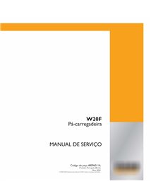 Case W20F wheel loader  service manual PT