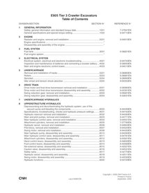 New Holland E805 Tier 3 crawler excavator pdf service manual 