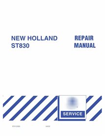 New Holland ST830 tilage equipment pdf repair manual 