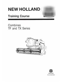 Manuel de réparation PDF numérisé de la moissonneuse-batteuse New Holland TX30, TX32, TX34, TX36, TF42, TF44, TF46