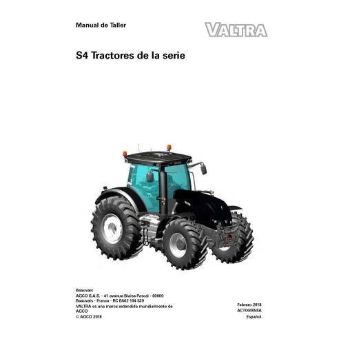 Valtra S274, S294, S324, S354, S374, S394 tractor pdf workshop service manual ES - Valtra manuals