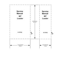 Manual de servicio en pdf del cargador de ruedas Case W7