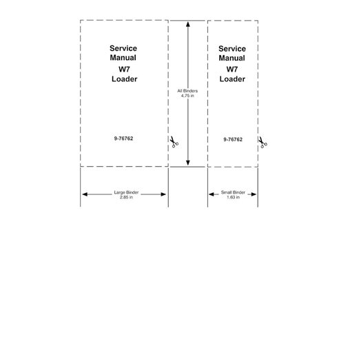 Manuel d'entretien pdf de la chargeuse sur pneus Case W7