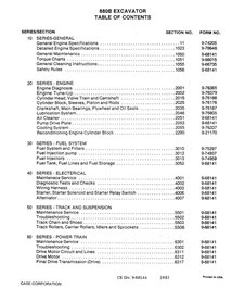 Manuel d'entretien pdf du bouteur sur chenilles Case 880B