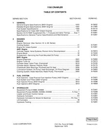 Case 1150 crawler dozer pdf service manual 