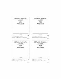 Manual de servicio en pdf del cargador de ruedas Case W24