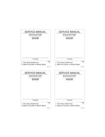 Manuel d'entretien pdf de l'excavatrice Case 9050B