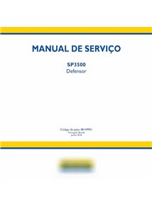 New Holland SP3500 sprayer pdf service manual PT