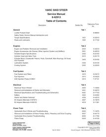 Case 1845C skid loader pdf service manual 