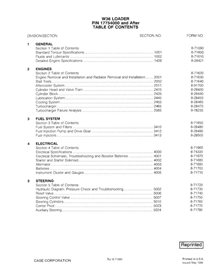 Manuel d'entretien pdf de la chargeuse sur pneus Case W36