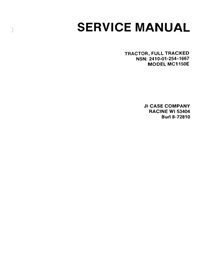 Case MC1150E crawler dozer pdf service manual 
