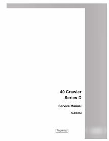 Manual de servicio pdf de la excavadora Case 40D