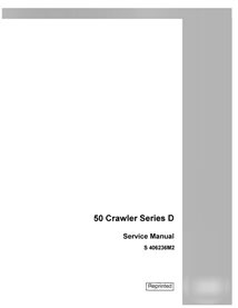 Case 50D excavator pdf service manual 