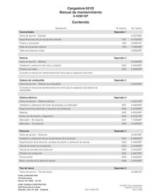 Case 621D cargadora de ruedas pdf manual de servicio ES