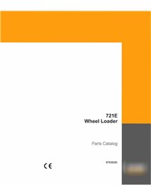 Catálogo de piezas en pdf de la cargadora de ruedas Case 721E