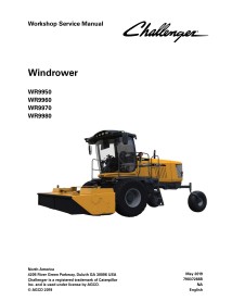 Challenger WR9950, WR9960, WR9970, WR9980 manuel d'entretien d'atelier pdf - Challenger manuels - CHAL-79037266B