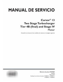 Case Cursor 13 Two StageTurbocharger Tier 4B engine pdf service manual ES