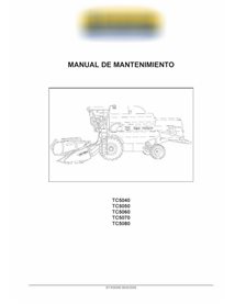 New Holland TC5040, TC5050, TC5060, TC5070, TC5080 cosechadoras manual de mantenimiento pdf ES