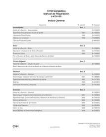 Case 721D cargadora de ruedas pdf manual de servicio ES