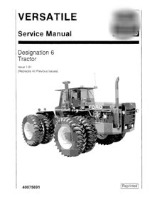 New Holland Ford 756, 836, 856, 876, 936, 956, 976 tractor manual de servicio en pdf