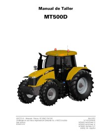 Challenger MT515D, MT525D, MT535D, MT545D, MT555D, MT565D, MT575D, MT585D, MT595D tracteur manuel de service d'atelier pdf ES...