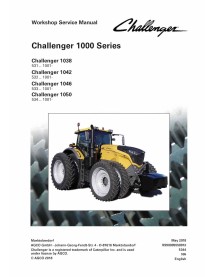 Challenger 1038, 1042, 1046, 1050 tractor pdf taller manual de servicio - Challenger manuales - CHAL-X990005558012