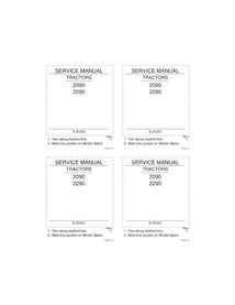 Manual de serviço em pdf do trator Case 2090, 2290