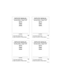 Manual de serviço em pdf do trator Case 9370, 9380, 9390