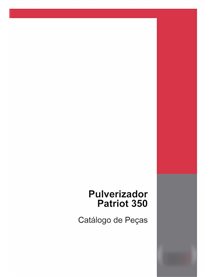 Catálogo de repuestos pdf pulverizador Case Patriot 350