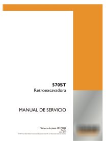Manuel d'entretien pdf de la chargeuse-pelleteuse Case 570ST ES