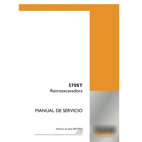 Case 570ST backhoe loader pdf service manual ES