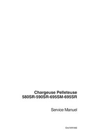 Manuel d'entretien pdf pour tractopelle Case 580SR, 590SR, 695SM, 695SR FR