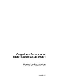Case 580SR, 590SR, 695SM, 695SR backhoe loader pdf service manual ES