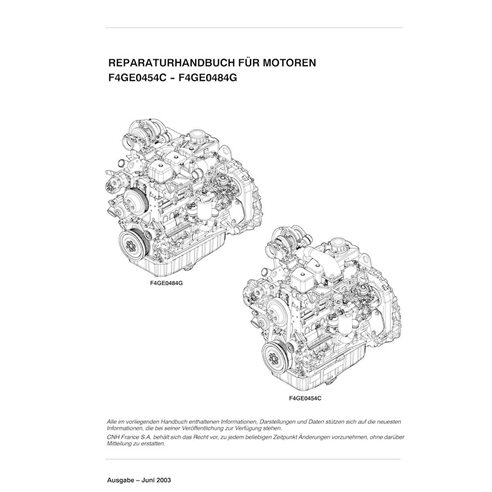 Case F4GE0454C - F4GE0484G engine pdf service manual DE