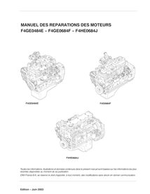 Case F4GE0484E, F4GE0684F, F4HE0684J moteur pdf manuel d'entretien FR
