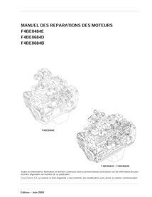 Caso F4BE0484E, F4BE0684D, F4BE0684B motor pdf manual de servicio FR