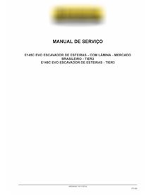 Manuel d'entretien de la pelle New Holland E145C EVO Tier 3 au format PDF