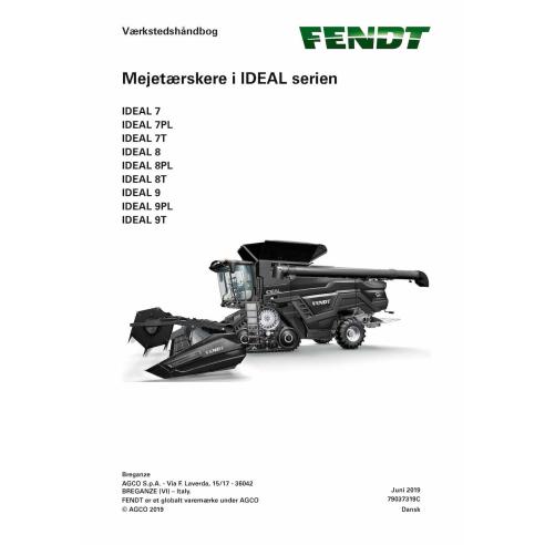 Fendt IDEAL SERIES 7 / 8 / 9 combine pdf workshop service manual DK - Fendt manuals - FENDT-79037319C