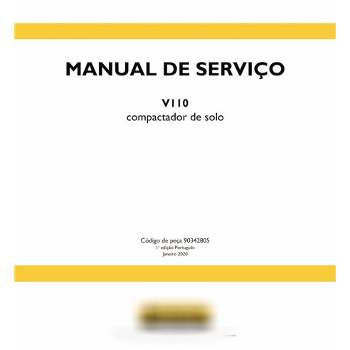New Holland V110 combine pdf service manual PT