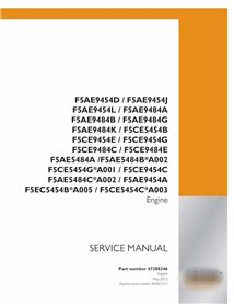 Case F5AE5484*, F5AE9454, F5AE9484, F5CE5454*, F5CE9484* engine pdf service manual 