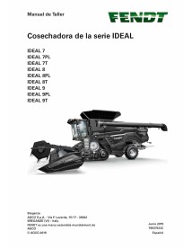 Fendt IDEAL SERIES 7/8/9 cosechadora pdf manual de servicio de taller ES - Fendt manuales