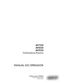 Case Axial-Flow 7230, 8230, 9230 combine pdf operator's manual PT