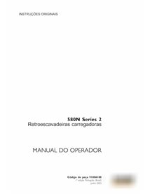 Case 580N Series 2 backhoe loader pdf operator's manual PT