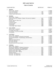Case 580K backhoe loader pdf service manual 