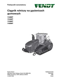 Fendt 1149MT, 1154MT, 1159MT, 1165MT rubber track tractor pdf workshop service manual PL - Fendt manuals - FENDT-79037302C