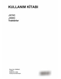 Case JX70C, JX80C tractor pdf operator's manual TR