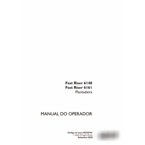 Manuel d'utilisation du semoir Case Fast Riser 6148, 6161 au format PDF PT