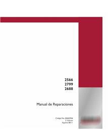 Caso 2566, 2799, 2688 combinam manual de serviço em pdf ES
