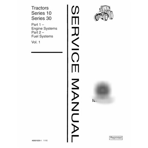 New Holland Ford Series 10, Series 30  tractor pdf service manual 