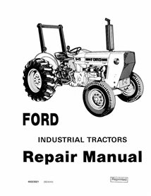 Manual de reparo em pdf do trator New Holland Ford 230A, 340A, 445, 530A, 540A, 545